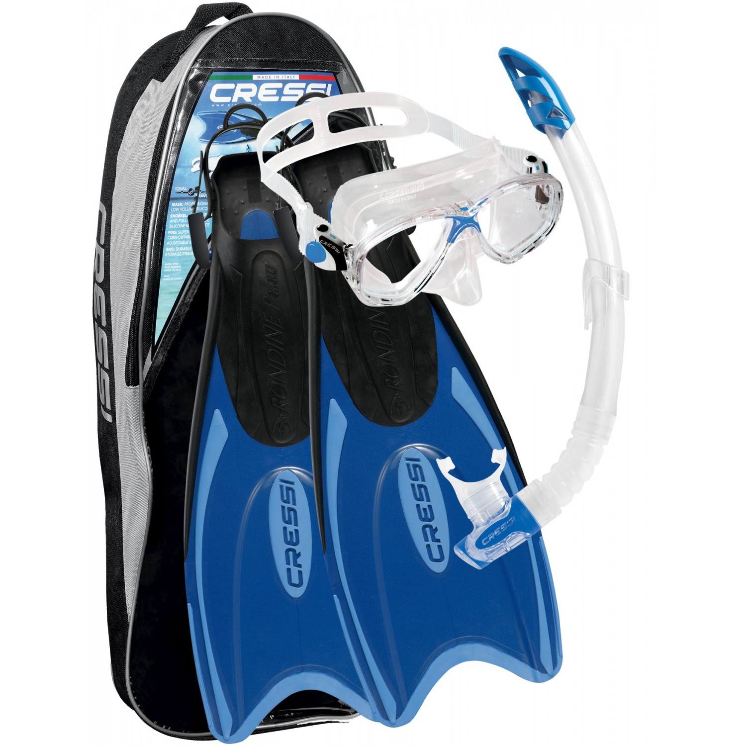 Palau Bag Σετ Μάσκα-Αναπνευστήρας Palau Bag Σετ Μάσκα-Αναπνευστήρας