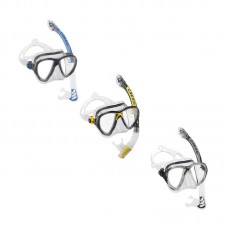 Set Evo Big Eyes Mask + Alpha Ultra Dry Snorkel Σετ Μάσκα-Αναπνευστήρας