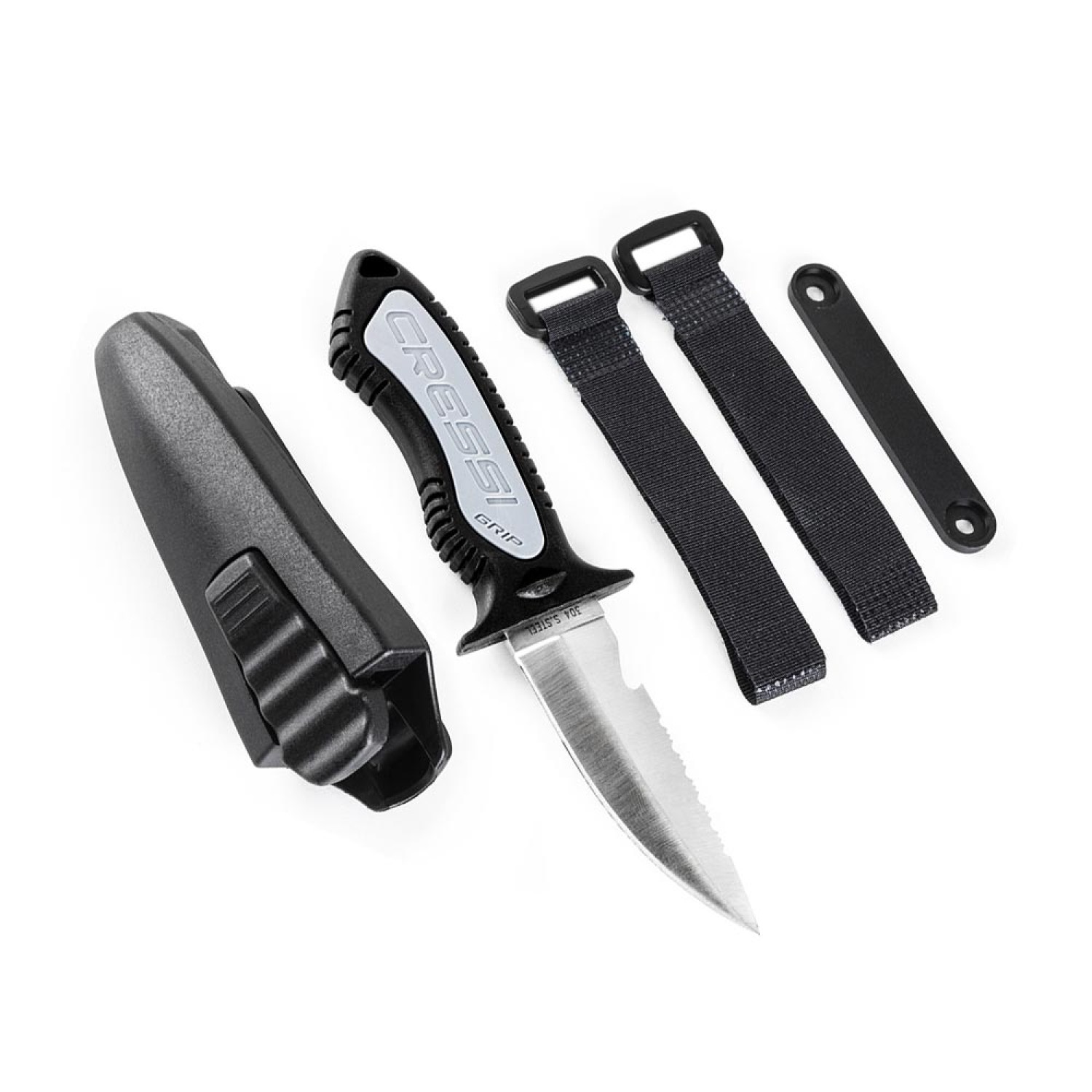 Cressi Grip Knife Tl 17,5cm