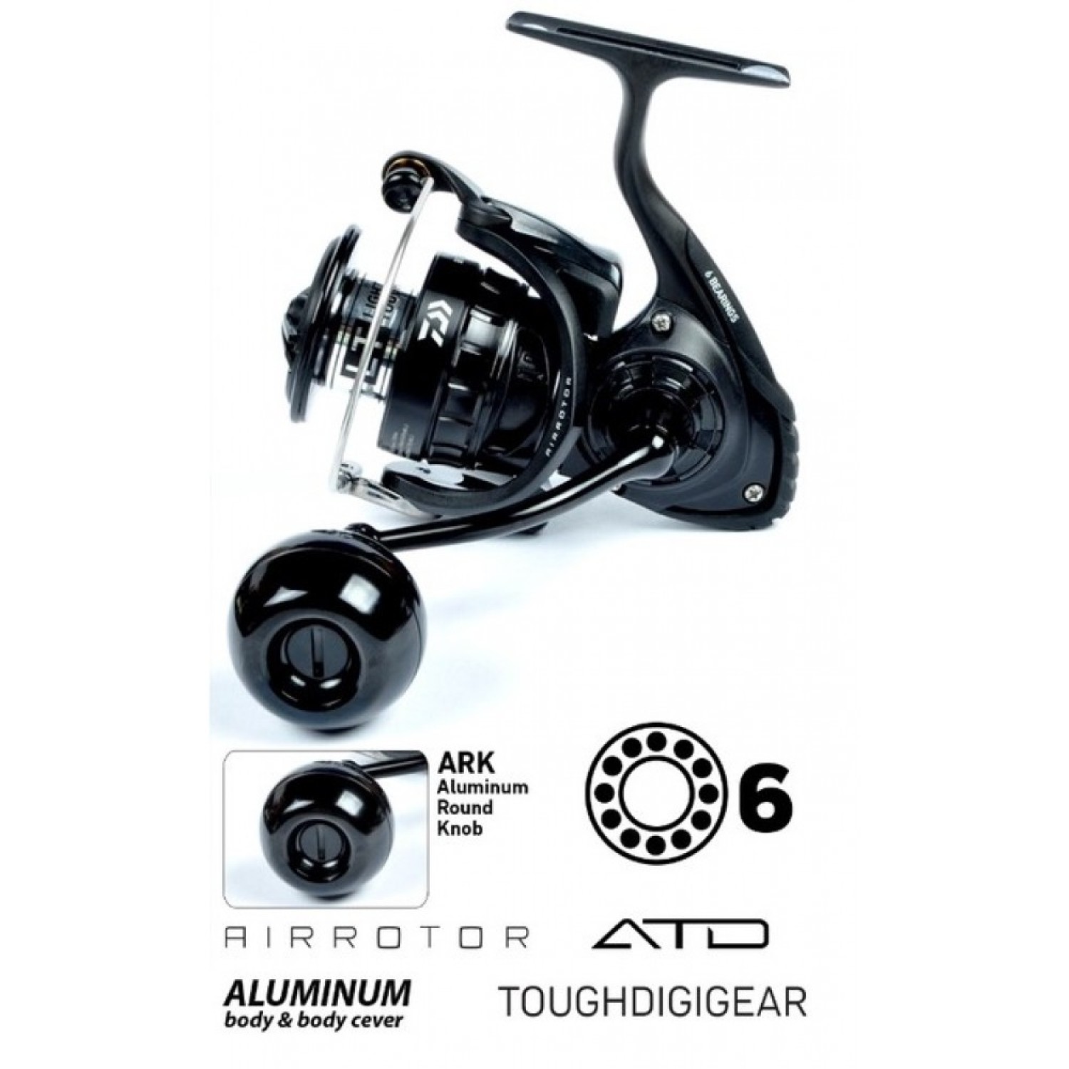 DAIWA BG BLACK LT ARK 8000