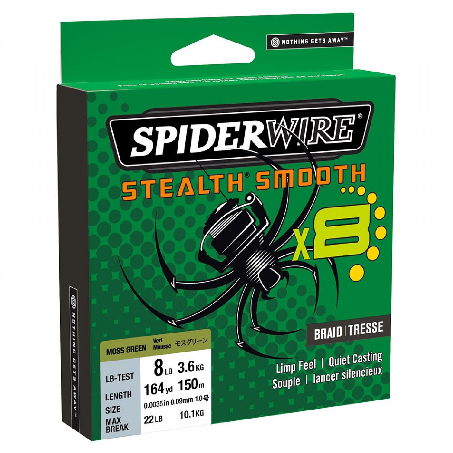 Νήμα SPIDER WIRE Stealth Smooth 8 Transluscent Νήμα SPIDER WIRE Stealth Smooth 8 Transluscent