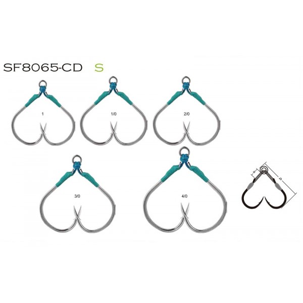 BKK GAFF-R LIGHT SLOW FALL SF8065 CD SHORT