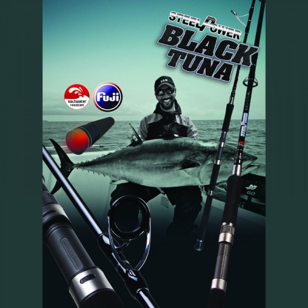 STEELPOWER BLACK TUNA Συρτης