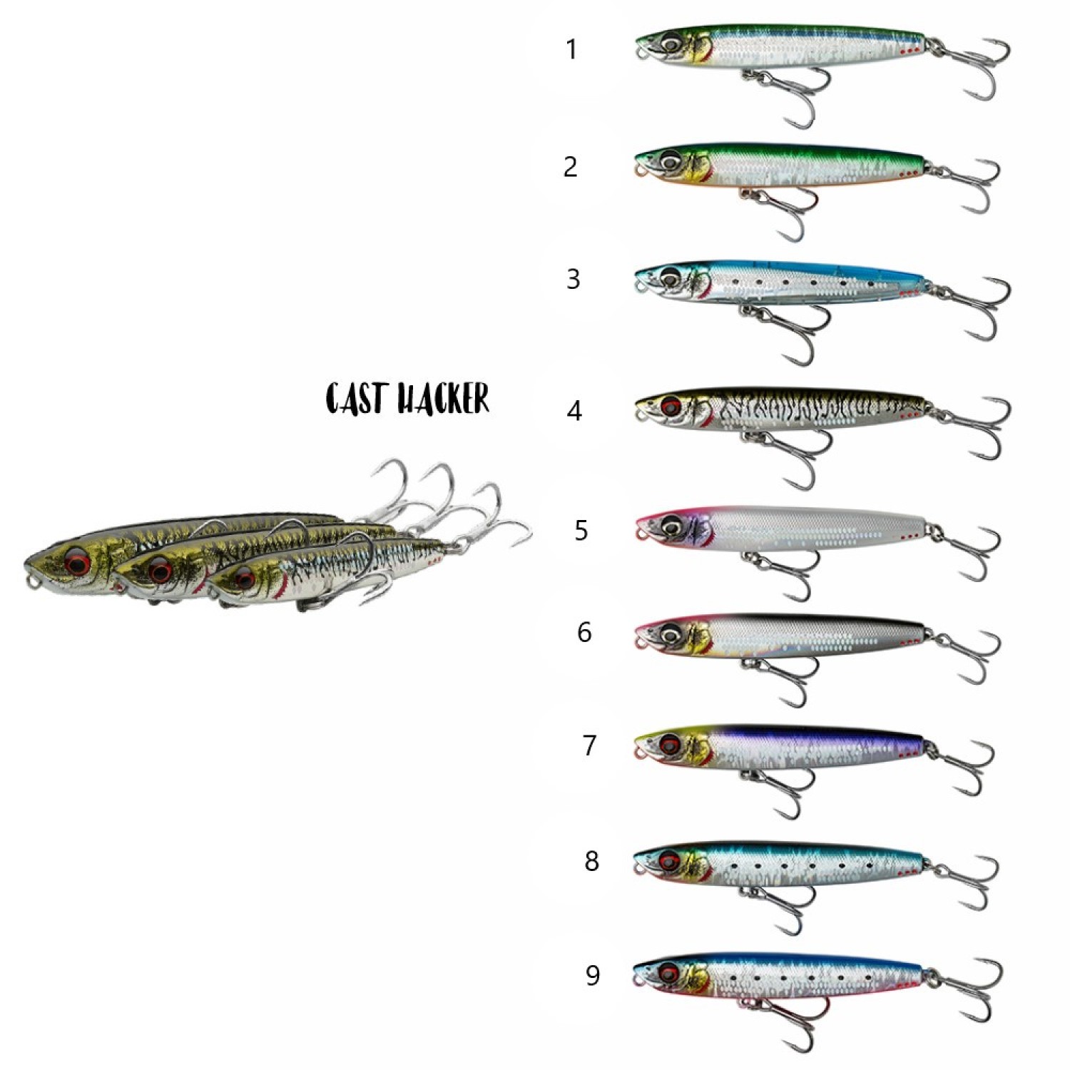 SAVAGE GEAR CAST HACKER 73gr SAVAGE GEAR CAST HACKER 73gr