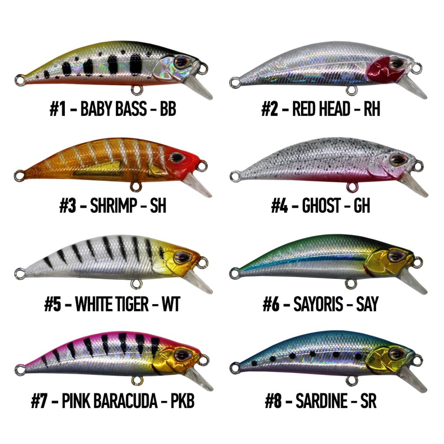 SOUL LURES Rocky Minnow 50S – 5cm/5gr