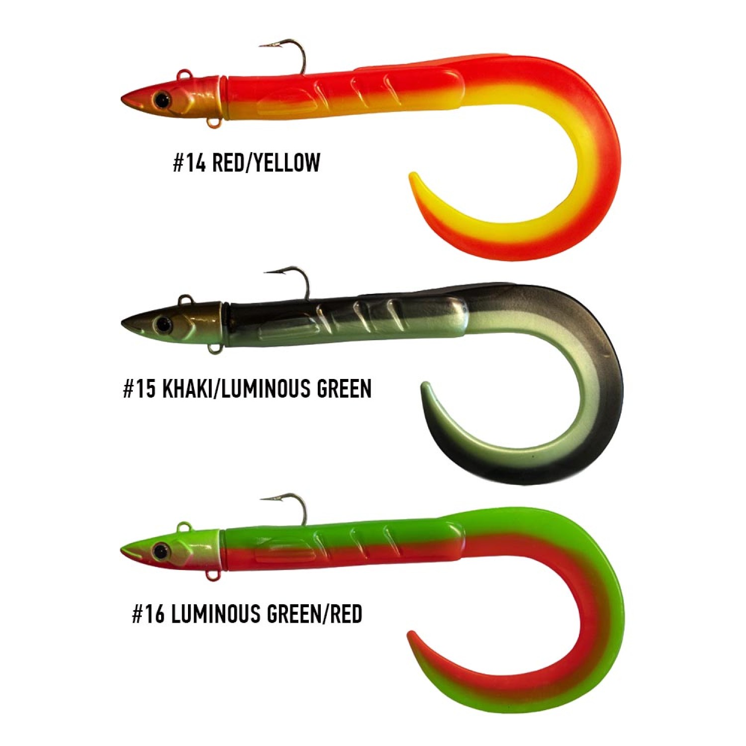 Soul Lures Snipe Eel Combo – Χελάκι 38cm/160gr Soul Lures Snipe Eel Combo – Χελάκι 38cm/160gr
