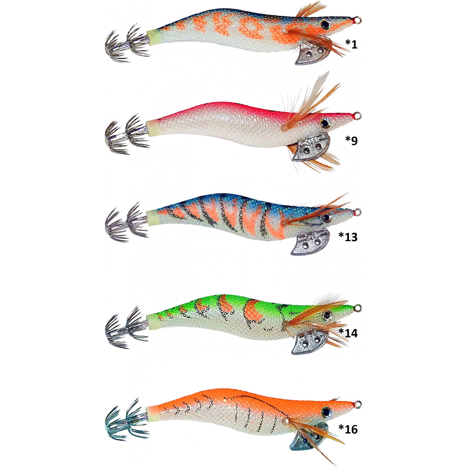 Καλαμαριέρες Ψαρέματος Γαρίδα Pregio   Size3.5 Καλαμαριέρες