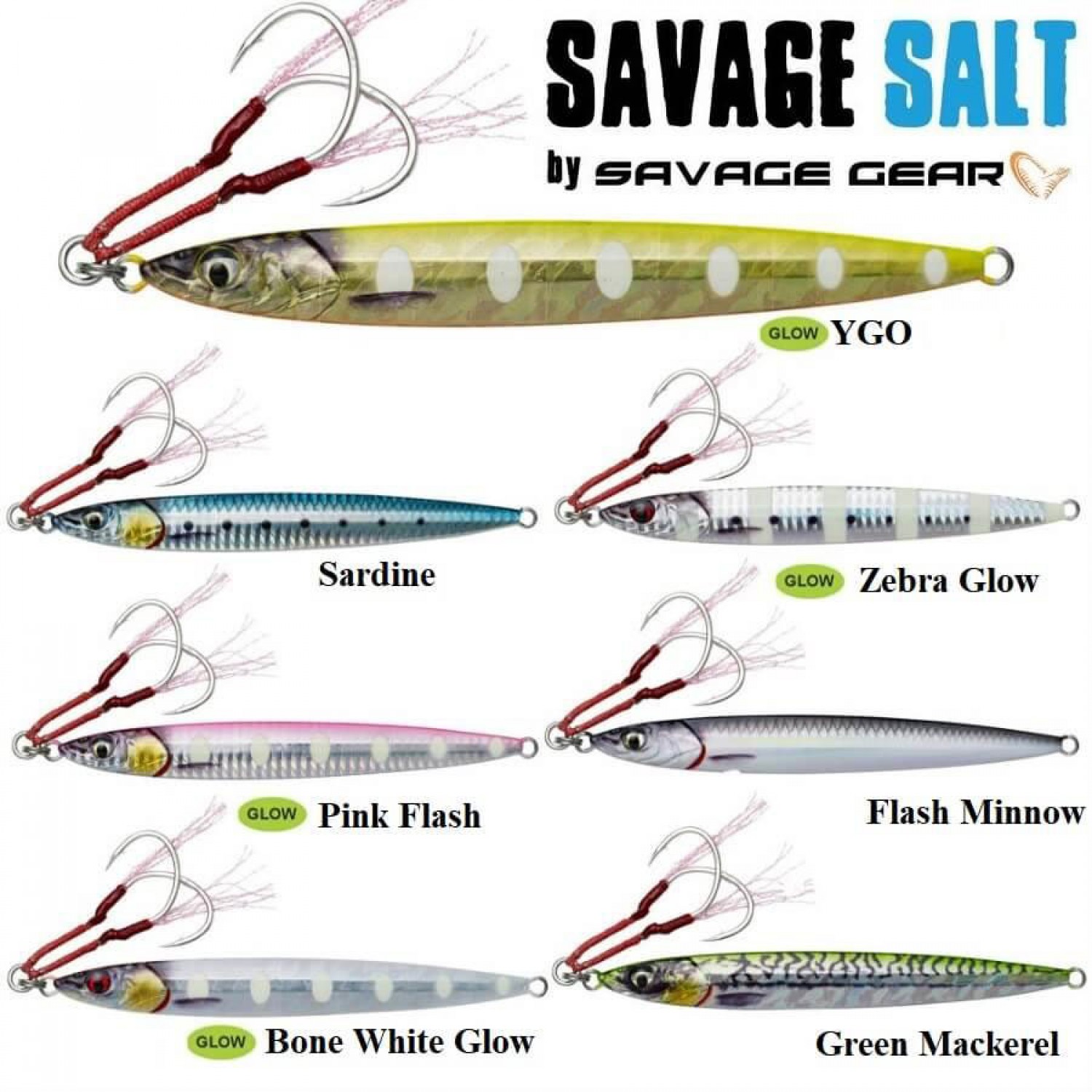 Savage Gear 3D Slim Jig Minnow  5gr & 8gr