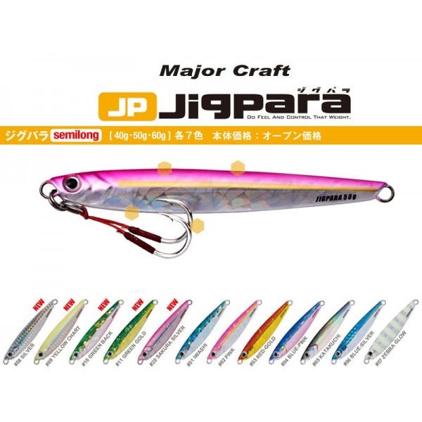 MAJOR CRAFT JIGPARA SEMILONG MAJOR CRAFT JIGPARA SEMILONG