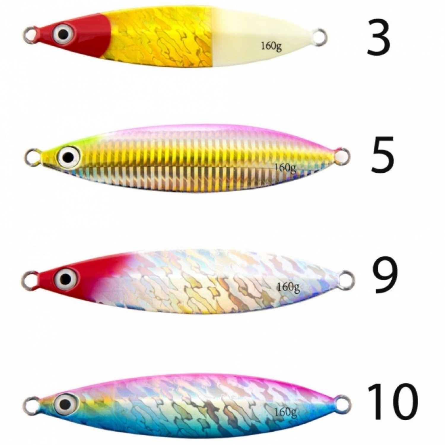 Slow Flash Metal Πλάνοι Ψαρέματος  